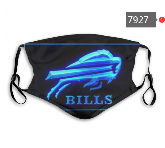 NFL 2020 Miami Dolphins #12 Dust mask with filter